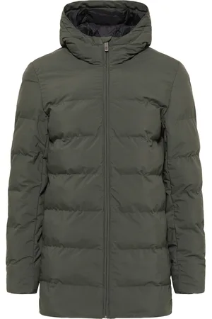 MO Serie keepsudry Winterjas mi Heren donkere olijf