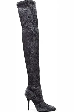 Saint Laurent Talia dijhoge laarzen
