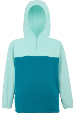 Regatta Kinderen/Kinderen Fayley Fleece Hoodie (Aruba Blauw/Exotisch Plume/Icy Morn)