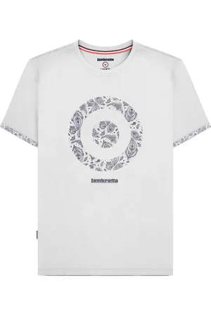 Lambretta Heren SS25 Paisley Target T-Shirt