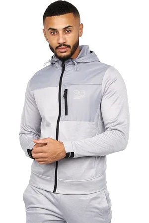 Crosshatch Heren Catmoore Full Zip Track Top