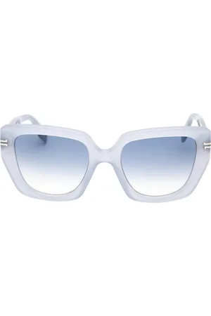 Marc Jacobs Donkerblauwe SF-lens azuurblauwe rutheniumblauwe zonnebril