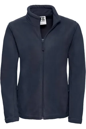 Russell Athletic Russell Dames/Dames Full Zip Outdoor Fleecejack (Franse marine)
