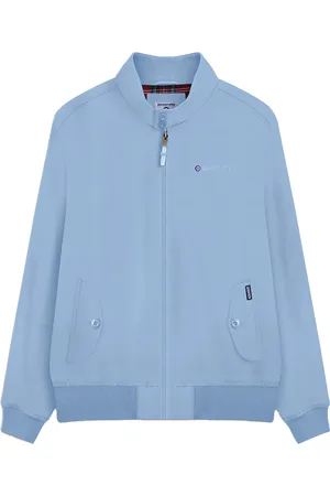 Lambretta Harrington heren douchebestendig jack (Poederblauw)