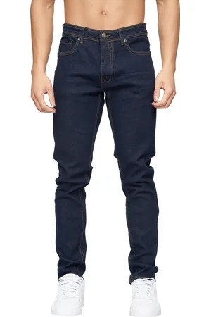 Crosshatch Heren Buraca Slim Jeans (Indigo)