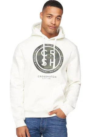 Crosshatch Heren Camfar Hoodie