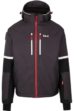DLX Trespass Heren Mackle Ski jas (Donkergrijs)