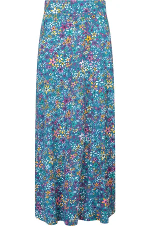 Mountain Warehouse Dames/Dames Shore Floral Jersey Maxi Rok (Donker )