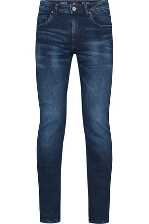 Petrol Industries Heren Sherman Slim Fit Jeans - Blauw