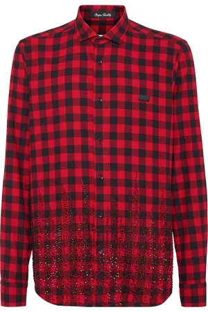 Philipp Plein Overhemd Slim Fit Flame