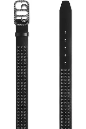 Philipp Plein Leather Belt Studs