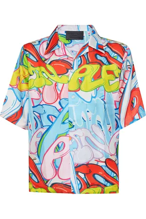 Philipp Plein Shirt Bombing Graffiti