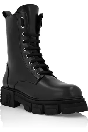Philipp Plein Laarzen Mid Flat Gothic Plein