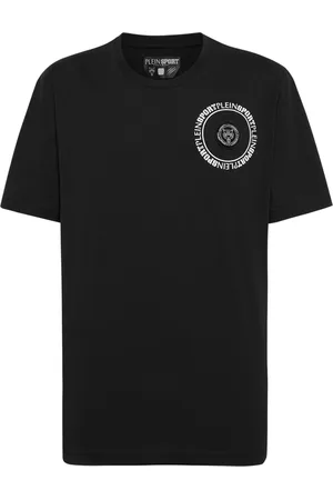Philipp Plein T-Shirt Ronde Hals Carbon Tiger