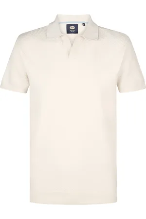 Petrol Industries Heren Gebreide Polo Surf