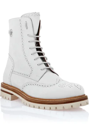 Philipp Plein Laarzen Mid Flat Hexagon