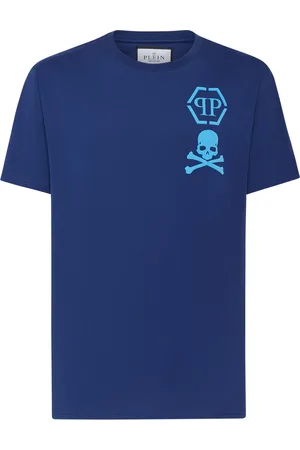 Philipp Plein T-Shirt V-Hals Skull