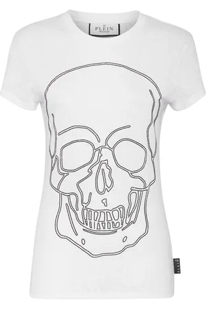 Philipp Plein T-Shirt Ronde Hals Skull