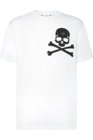 Philipp Plein T-Shirt Ronde Hals Skull&Bones