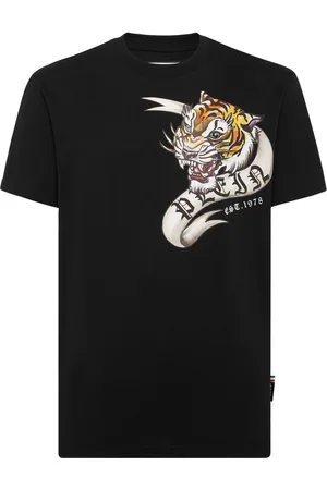Philipp Plein T-Shirt Ronde Hals Tattoo