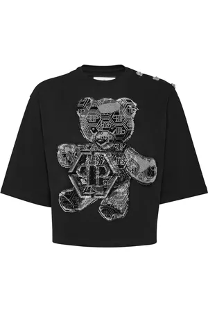 Philipp Plein T-Shirt Ronde Hals Teddy Bear