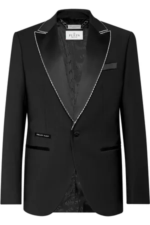 Philipp Plein Blazer Met Één Knoop Slim Fit