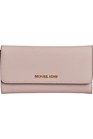 Michael Kors Jet Set Travel 35S8GTVF7L Lange Lederbrieftasche für Damen