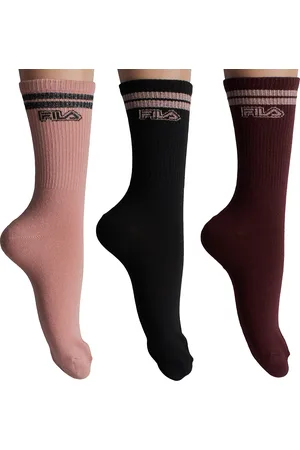 Fila 3er-Pack lange Baumwollsocken F3266 für Damen