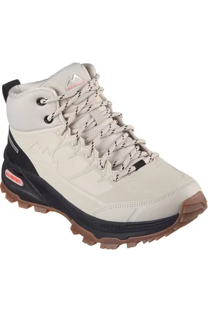 Skechers Max Protect Legacy Weekend Getaway Synthetische wandelschoenen voor dames Natuur/Zwart