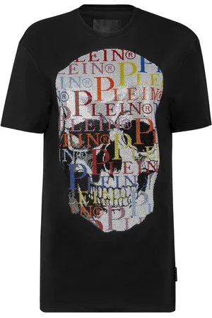 Philipp Plein T-Shirt Ronde Hals Skull