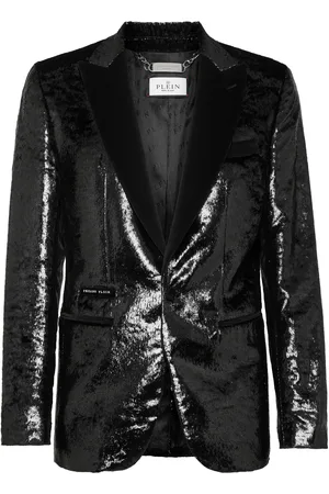 Philipp Plein Blazer Met Één Knoop Slim Fit