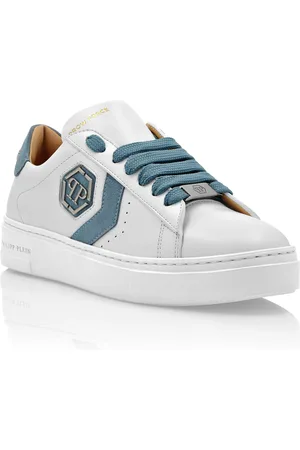 Philipp Plein Lo-Top Leather Arrow Force Sneakers