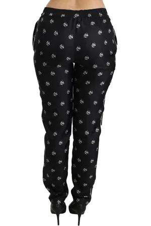 Dolce & Gabbana Zijden Damesbroek Met Print
