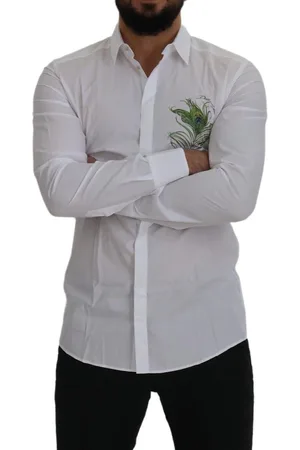Dolce & Gabbana Katoenen Pauwenveer Shirt