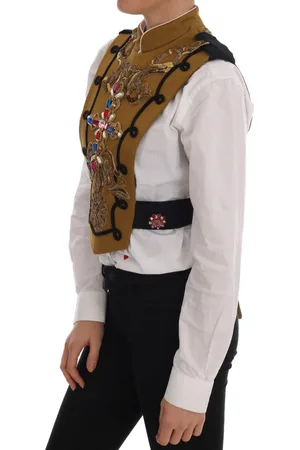 Dolce & Gabbana Crystal Cross Vestjas