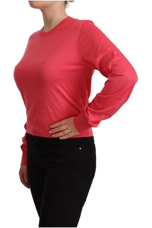 Dolce & Gabbana Zijden Trui Met Ronde Hals
