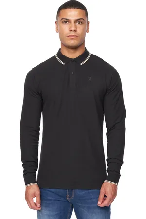 Duck and Cover Heren Roxberry poloshirt met lange mouwen