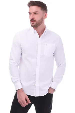 Farah Heren Drayton shirt met lange mouwen