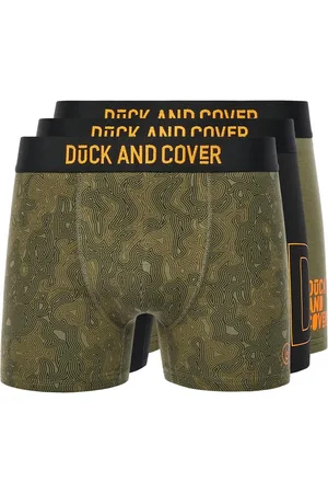 Duck and Cover Heren Alizium Boxershorts (Set van 3) (Veelkleurig)