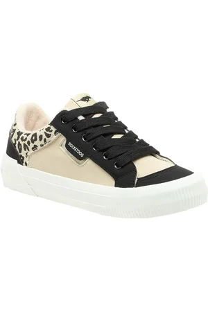 Rocket Dog Dames/Dames Cheery Colour Block Faux Suede Trainers ( /Natuurlijk)
