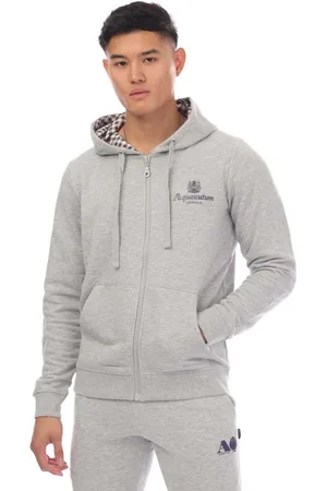 Aquascutum Heren Full Zip Hoodie