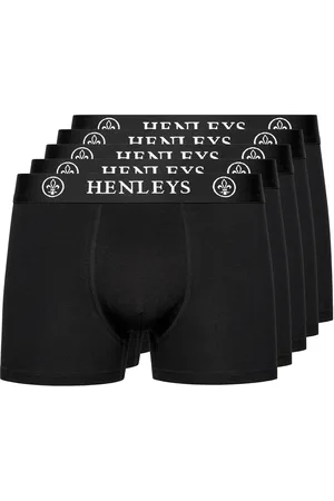 Henleys Heren McBlacken Boxershorts (Set van 5)