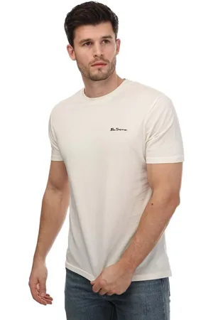Ben Sherman Heren Script Logo T-Shirt
