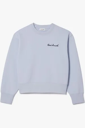 Lacoste Dames Oversized Double Face Jogger Sweatshirt in