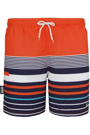 Guggen Mountain Zwemshort voor heren met patroonstrepen