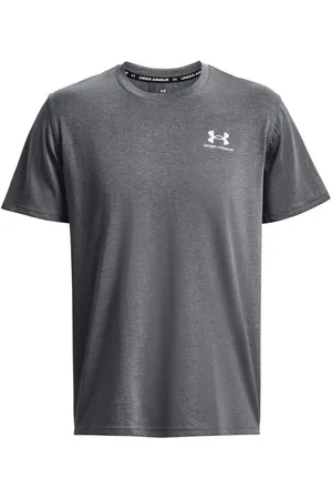Under Armour Heren Geborduurd Logo Zwaargewicht T-shirt