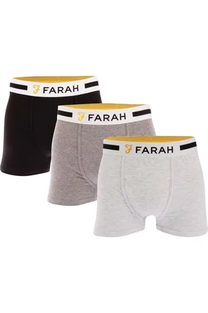 Farah Heren Yeri Boxershorts (Set van 3) (Veelkleurig)