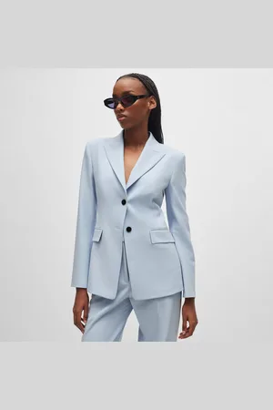 HUGO BOSS Dames Asmalla Slim-Fit Jas in