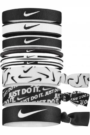 Nike Unisex haarband voor volwassenen (set van 9) ( /Wit)