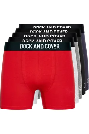 Duck and Cover Heren Mulbers Boxershorts (Set van 5) (Veelkleurig)